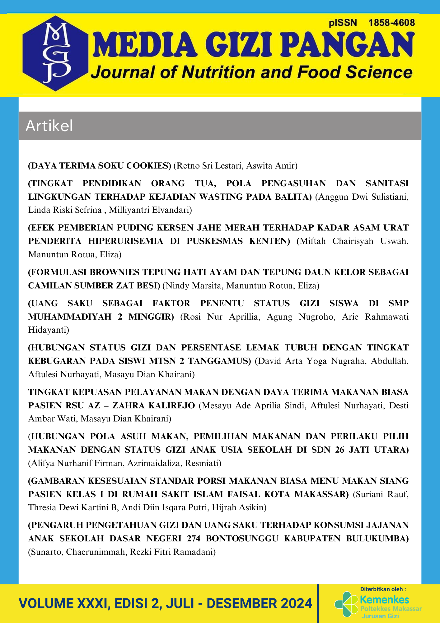 					Lihat Vol 31 No 2 (2024): Desember 2024
				